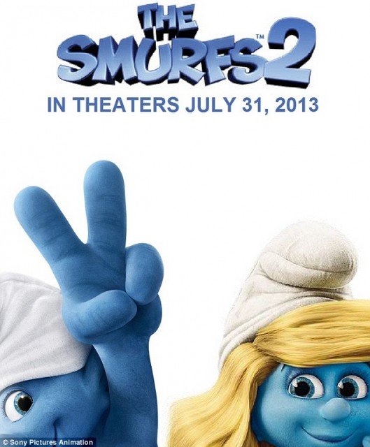 Britney Spears tweeted a sneak peek from her latest music video shoot for Ooh La La song that will feature The Smurfs 2