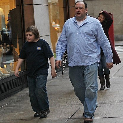 James Gandolfini was on a boys trip with his teenage son Michael when he died of a suspected heart attack in Italy 