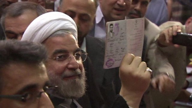 Official figures give Hassan Rouhani more than 51 percent of the five million ballots counted so far