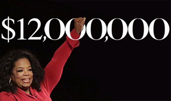 Oprah Winfrey is donating $12 million to the National Museum of African American History and Culture in Washington DC 