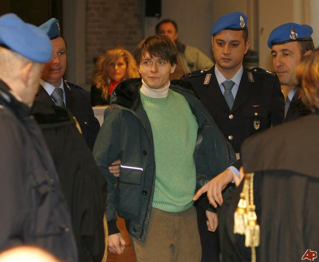 Raffaele Sollecito, Amanda Knox’s Italian ex-boyfriend, has told of their “intense” relationship claiming he felt he had been “hit by a thunderbolt” when they first met