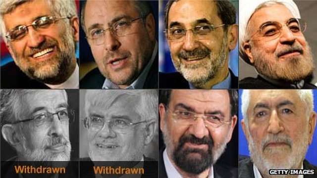 Six candidates are running for Iran’s presidential race