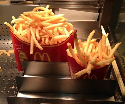 The Mega Potato is almost a pound of McDonald's famous fries, contains 1,142 calories and costs $4.9