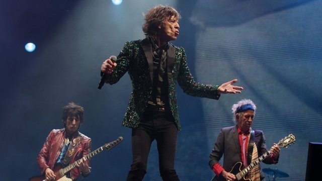 The Rolling Stones made their Glastonbury debut at Pyramid Stage