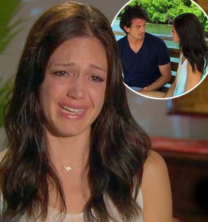 Bachelorette Desiree Hartsock was left red faced and sobbing after her favorite suitor Brooks Forester dumped her at the last hurdle