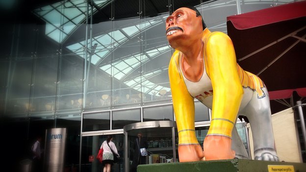 Freddie Mercury Radio Go Go Gorilla sculpture has been removed from a public art trail in Norwich after a copyright complaint