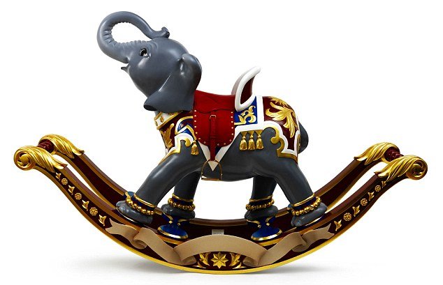 Gary Goldsmith has already been looking around for a baby gift for the new arrival and has his eye on a $100,000 rocking elephant he spotted in Royal Warranted jewellers Asprey