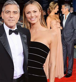 George Clooney hasn't been seen in public with Stacy Keibler for three months