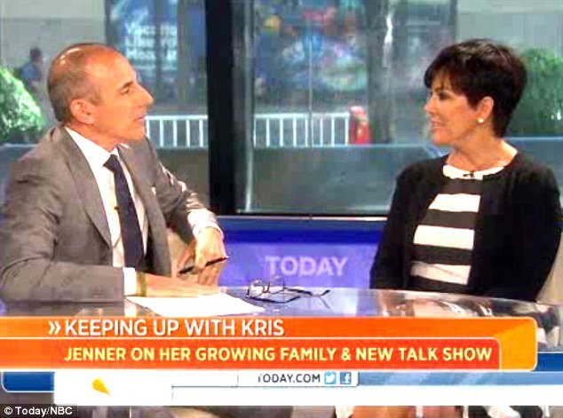 Kris Jenner hinted that either pictures of her three-week-old granddaughter North may be shown on her show or perhaps the newborn