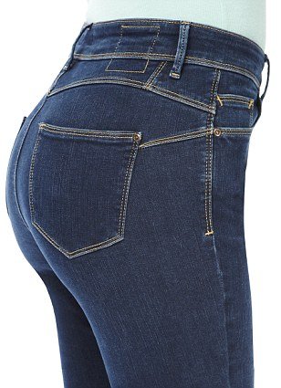 M&S Sculpt and Lift jeans use back stitching and new fabric to lift the bottom for a sculpted silhouette