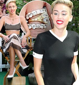 Miley Cyrus shows off her engagement ring on Good Morning America
