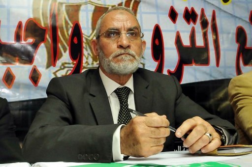 Mohammed Badie and other Muslim Brotherhood figures are already the subject of arrest warrants in Egypt