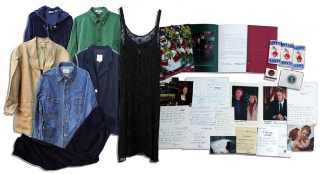 Monica Lewinsky clothing and notes collection fetched only $12,650 at an online auction