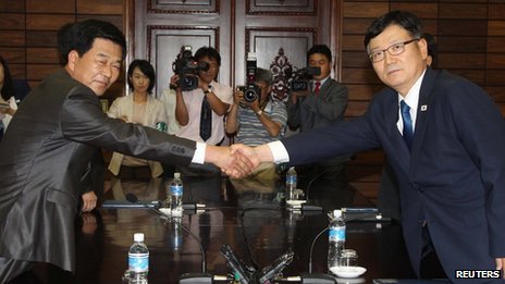 North Korea and South Korea have agreed in principle to reopen the Kaesong industrial complex 