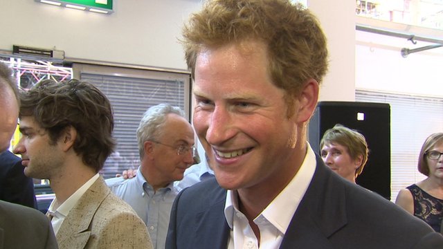 Prince Harry has talked about his duties as an uncle to his new nephew Prince George