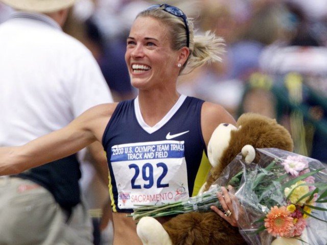 Suzy Favor Hamilton’s name was removed from the award that goes to the Big Ten female athlete of the year