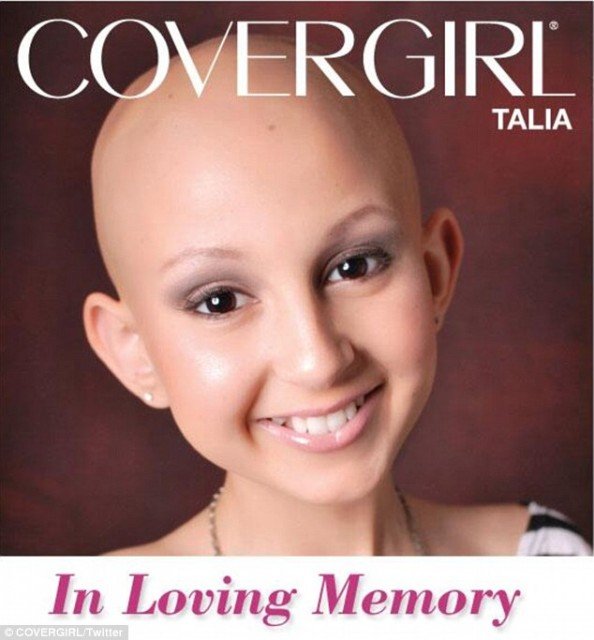 Talia Castellano was invited on the Ellen show, where she was made an honorary CoverGirl and presented with a professional shot advert