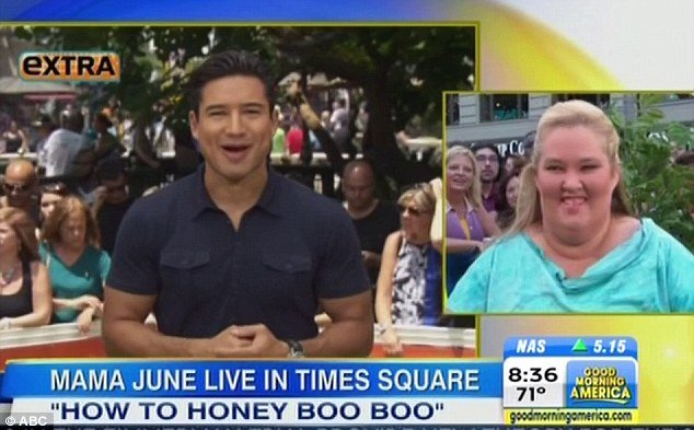 The Good Morning America crew surprised June Shannon with a taped message from Mario Lopez 