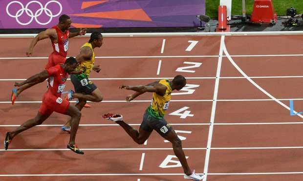 Usain Bolt's extraordinary speed has been explained by scientists with a mathematical model