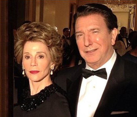 Alan Rickman as Ronald Reagan and Jane Fonda as Nancy Reagan in Lee Daniels’ The Butler