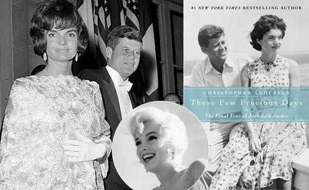 Author Christopher Andersen claims Jackie Kennedy knew everything about JFK's cheating and turned a blind eye, but his relationship with Marilyn Monroe seemed to bother her the most