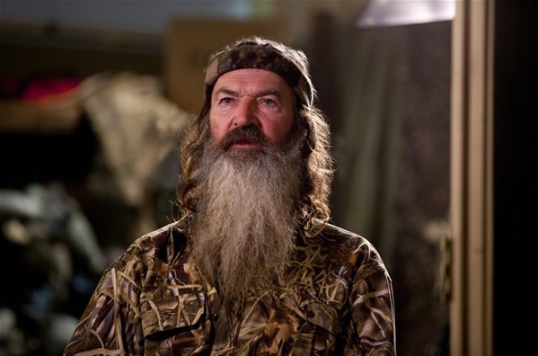 Duck Dynasty patriarch Phil Robertson spoke at a community event at the University of Louisiana