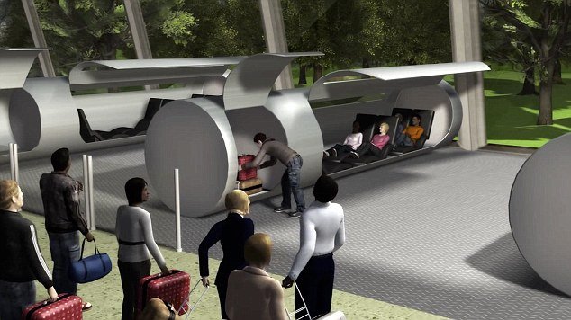 Elon Musk unveils plans for the Hyperloop that will shoot passengers from LA to San Francisco in 30 minutes