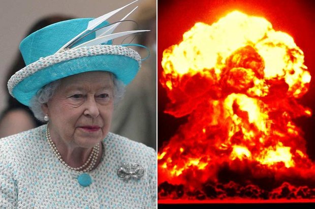 In a Whitehall-written script, the Queen speaks of the "madness" of war