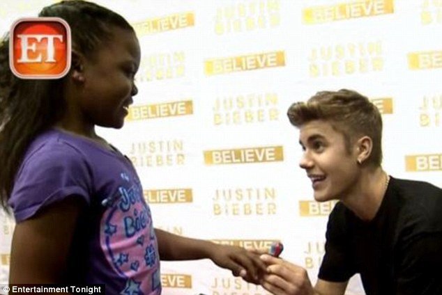 Justin Bieber broke the Make-A-Wish Foundation record by granting its 200th wish after spending time with sick 8-year-old fan Annalysha Brown-Rafanan and accepting her marriage proposal