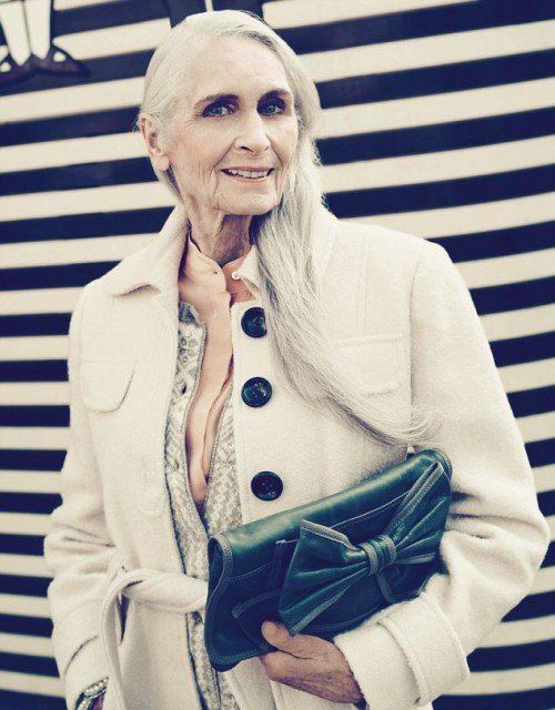 Worlds oldest supermodel posed for TK Maxx campaign 500x640 photo