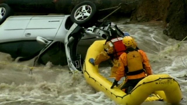 Colorado flooding left three people dead and prompted the evacuation of hundreds of homes