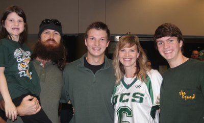 Jase and Missy Robertson and their children