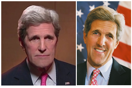  John Kerry’s eyes seemed less droopy than usual and his entire face seemed somehow wider