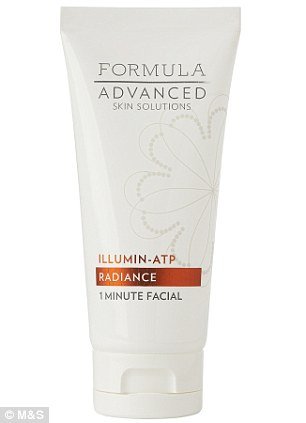 M&S Formula Advanced Skin Solutions Illumin-ATP 1 Minute Facial has been designed to deliver a post-facial glow in just 60 seconds
