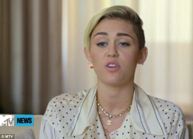 Miley Cyrus broke her silence to speak out about her VMA’s performance in an interview with MTV