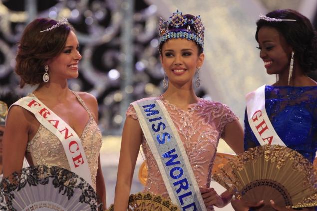 Miss Philippines, Megan Young, has been crowned Miss World 2013 on the Indonesian island of Bali