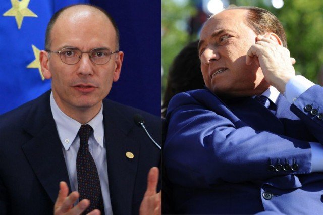 PM Enrico Letta plans to hold a confidence vote on Wednesday after five ministers from Silvio Berlusconi's party stepped down 