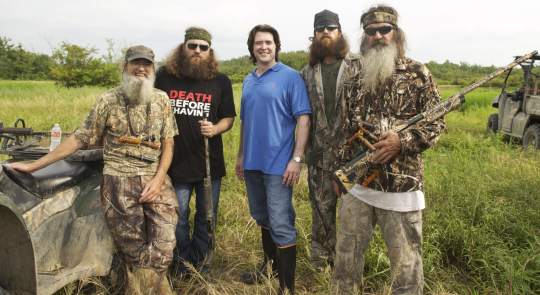 Phil Robertson and his family have joined premier poster artist Michael Hunt of Louisiana and New Orleans Saints’ Coach Sean Payton for two redneck masterpieces