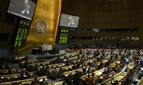 Speaking at the UN General Assembly's annual meeting, Barack Obama urged for diplomatic push on Iran nuclear programme