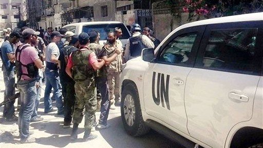 UN chemical weapons inspectors are expected to return to Syria 