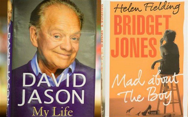 A printing mix up led to early copies of the latest Bridget Jones book, Mad About the Boy, having a chunk of David Jason's memoirs in the middle