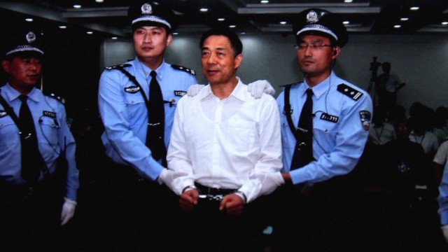 Bo Xilai was convicted of bribery, embezzlement and abuse of power last month and jailed for life