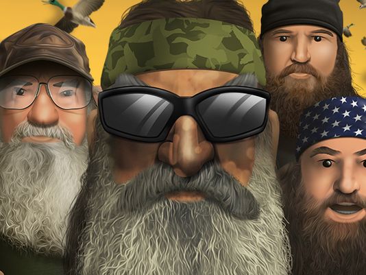 Duck Dynasty has spawned its own mobile game app called Battle of the Beards