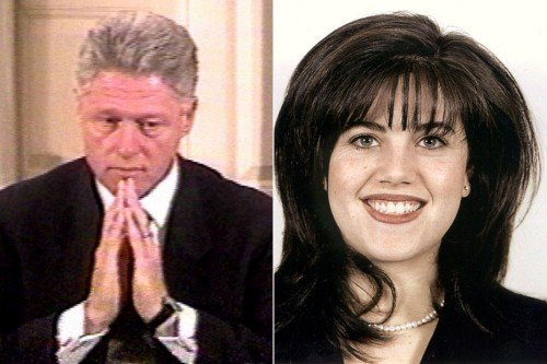 During 1995 government shutdown, Monica Lewinsky was allowed to spend some quality time with President Bill Clinton