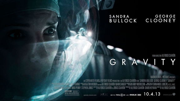 Gravity has held on to the top of the US and Canadian box office for a third week