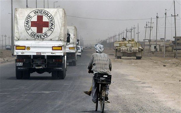 Gunmen have abducted six of the ICRC workers and one Red Crescent volunteer in north-west Syria