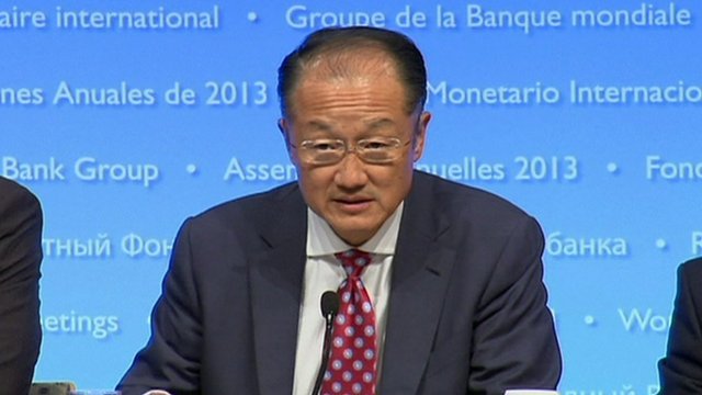 Jim Yong Kim urged US policymakers to reach a deal to raise the government's debt ceiling before Thursday's deadline