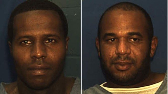 Joseph Jenkins and Charles Walker, both 34, were seized without incident at a motel in Panama City, Florida