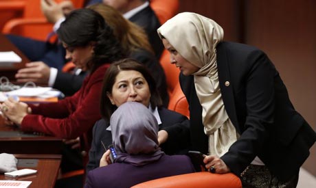 Last month, Turkey lifted the headscarf ban in a number of state institutions