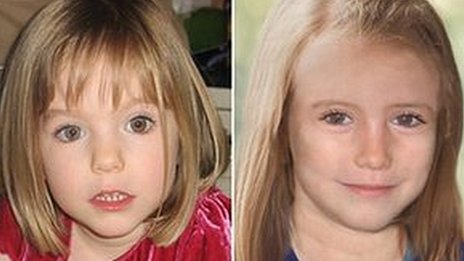 Madeleine McCann, of Rothley, Leicestershire, was 3-year-old when she went missing in Portugal in May 2007